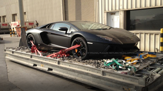 This Is How You Pack A Lamborghini Aventador Into A Plane